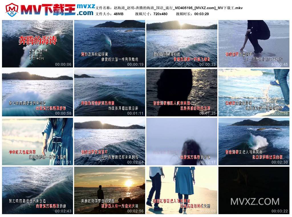 赵海涛_赵明-奔腾的海涛_国语_流行_MD405195